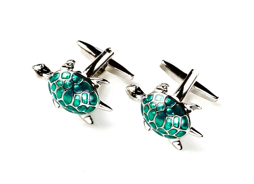 Turtle Cufflinks Express Yourself - Etsy