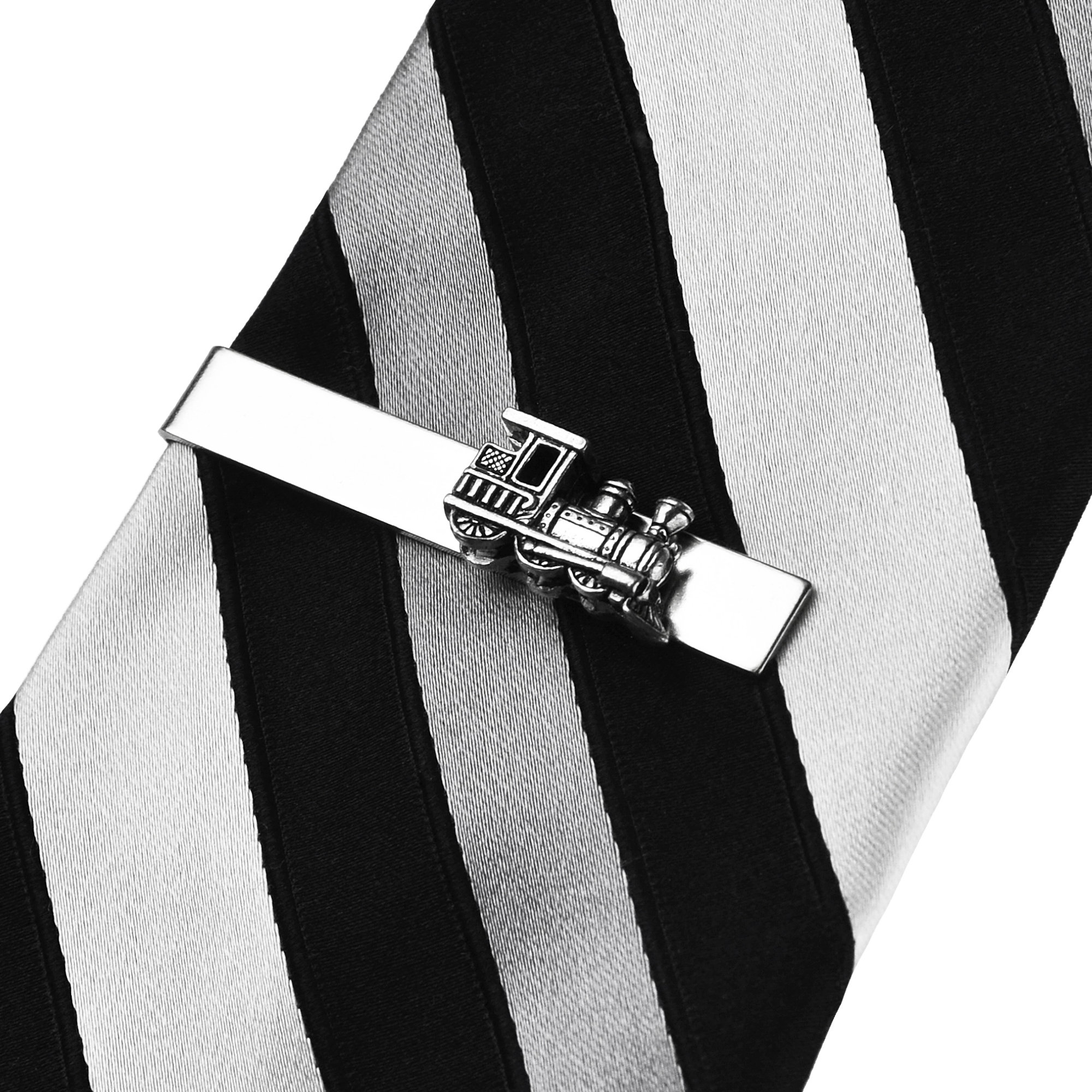 Train Tie Clip Express Yourself Etsy