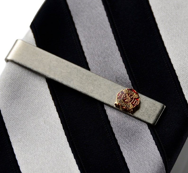 Fire Department Tie Clip Express Yourself Etsy Canada