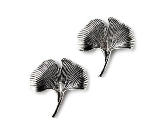 Ginkgo Biloba Leaf Cufflinks - Express Yourself!