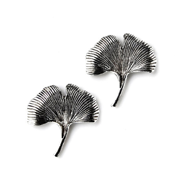 Ginkgo Biloba Leaf Cufflinks - Express Yourself!