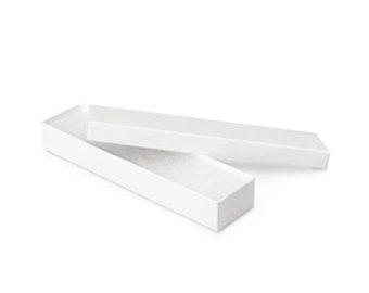 White Cotton Filled Box - 100% Recycled Material - Buy 6 or More and Get 1 Free