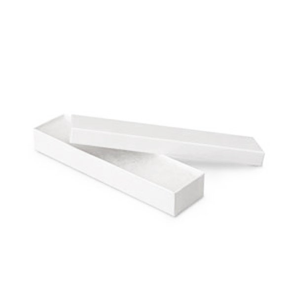 White Cotton Filled Box - 100% Recycled Material - Buy 6 or More and Get 1 Free