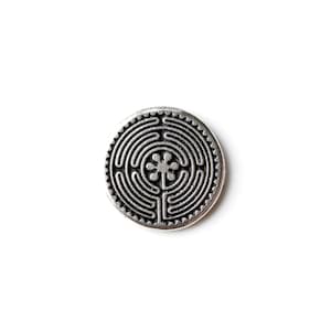 Celtic Labyrinth Lapel Pin Express Yourself image 1