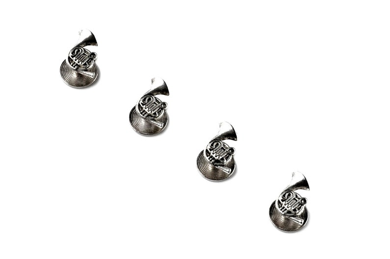 French Horn Tuxedo Shirt Studs