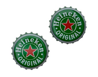Heineken R) Bottle Cap Cufflinks - Express Yourself!