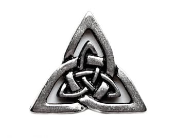 Celtic Knot Triangle Lapel Pin - Express Yourself!