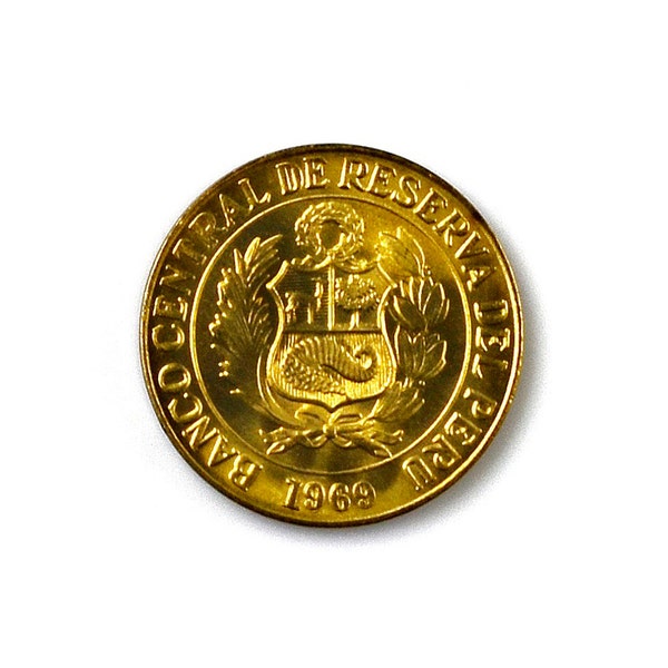 Peru Coin Lapel Pin - Express Yourself!