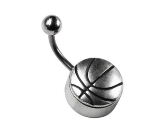 Basketball Belly Button Ring - Express Yourself!