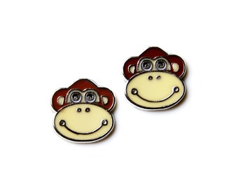 Monkey Face Cufflinks - Express Yourself!