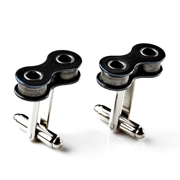 Bike Link Cufflinks - Express Yourself!