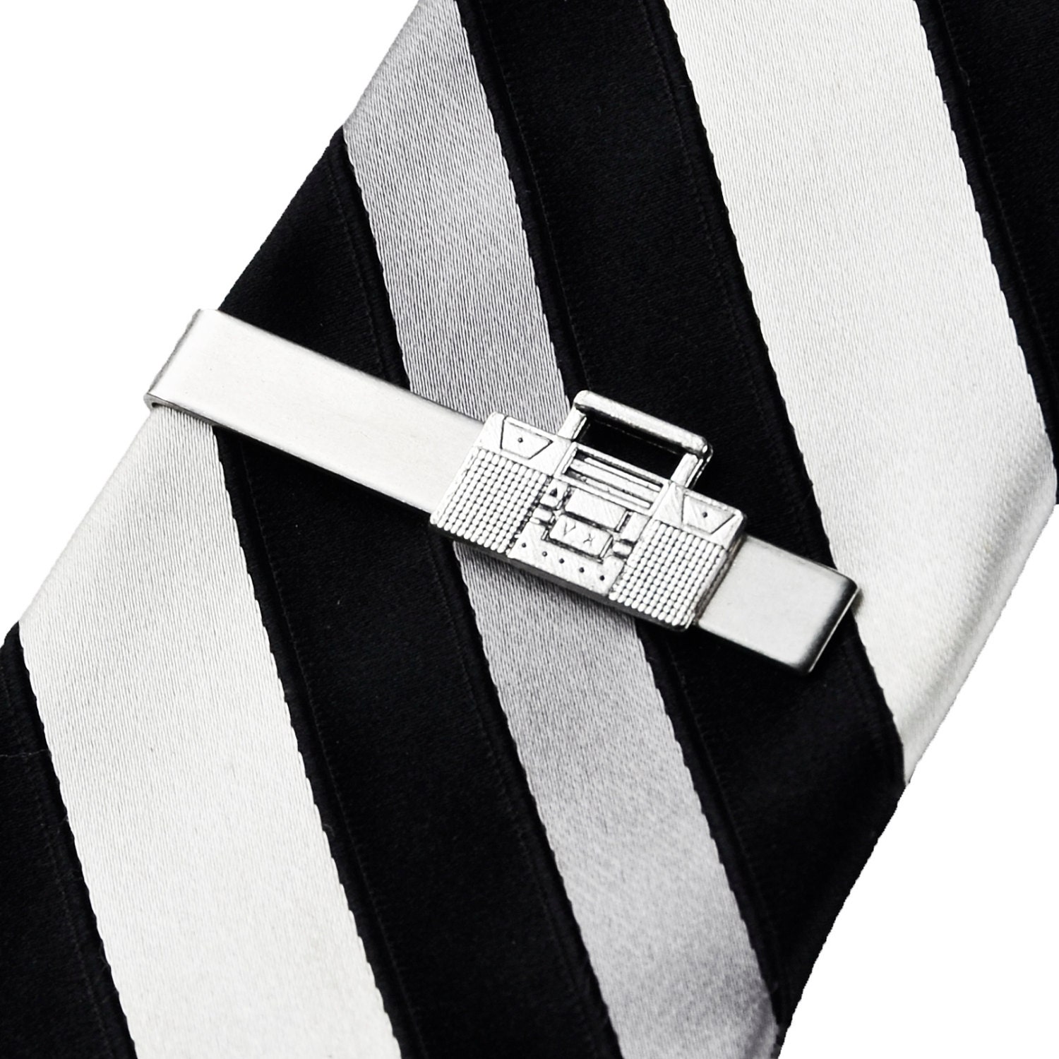 Boombox Tie Clip Express Yourself Etsy