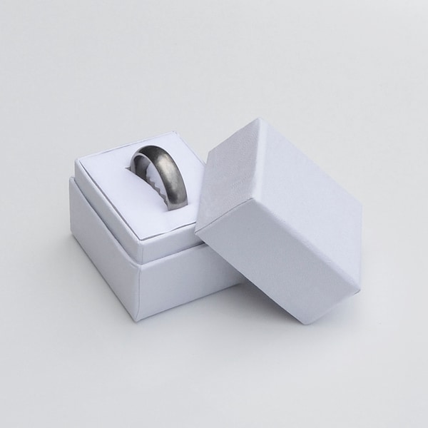 White Ring Jewelry Box - Buy 6 or More and Get 1 Free - Express Yourself!