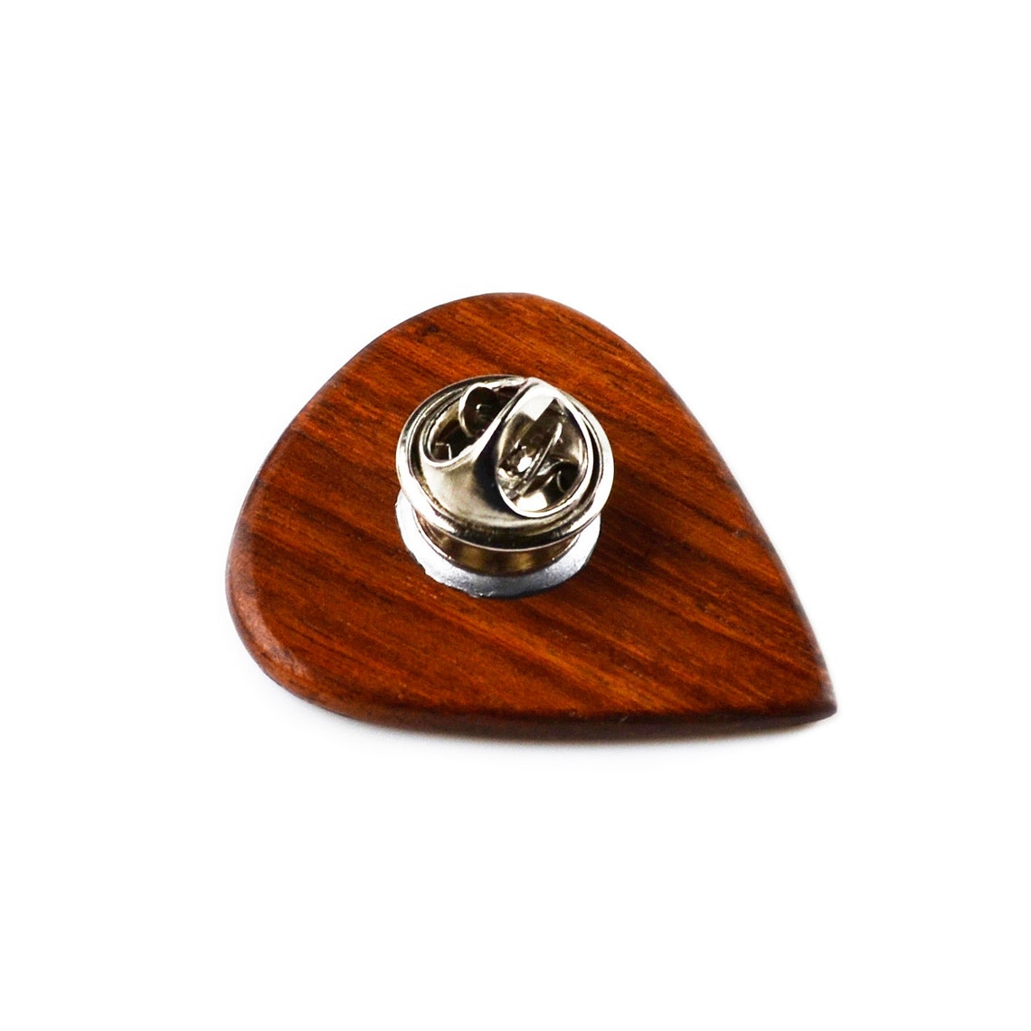 Wood Guitar Pick Lapel Pin Express Yourself Etsy