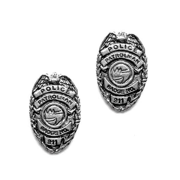 Police Badge Cufflinks - Express Yourself!