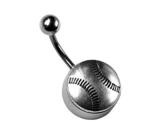 Baseball Belly Button Ring - Express Yourself!