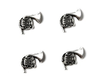 French Horn Tuxedo Shirt Studs - Express Yourself!