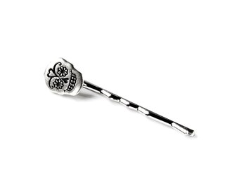 Day of the Dead Skull Bobby Hair Pin - Express Yourself!