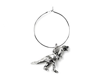 Dinosaur  Wine Glass Charm - Express Yourself!