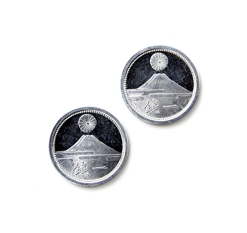Vintage Japan Coin Cufflinks