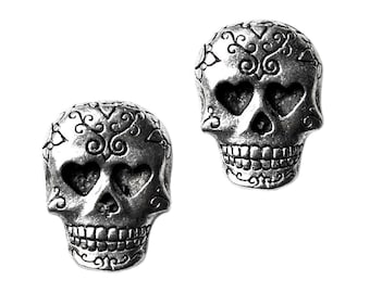 Day of the Dead Skull Cufflinks - Express Yourself!