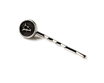 Customizable Initial Bobby Hair Pin - Choose Your Letter - Contact Us About Letter Availability First - Express Yourself!