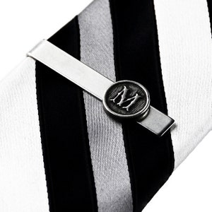 Customizable Initial Tie Clip - Contact Us About Letter Availability First - Express Yourself!