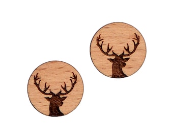 Deer Wood Cufflinks - Express Yourself!