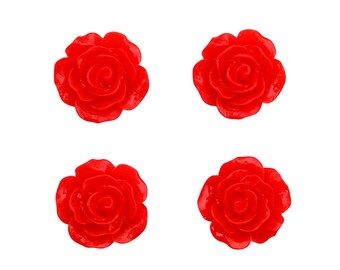 Rose Tuxedo Shirt Studs - 16 Color Choices! - Express Yourself!