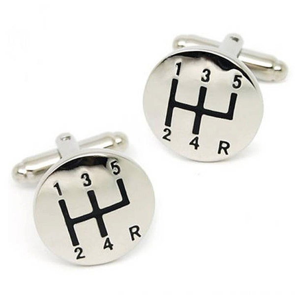 Gear Shift Cufflinks - Express Yourself!