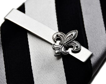 Fleur de Lis Tie Clip - Express Yourself!