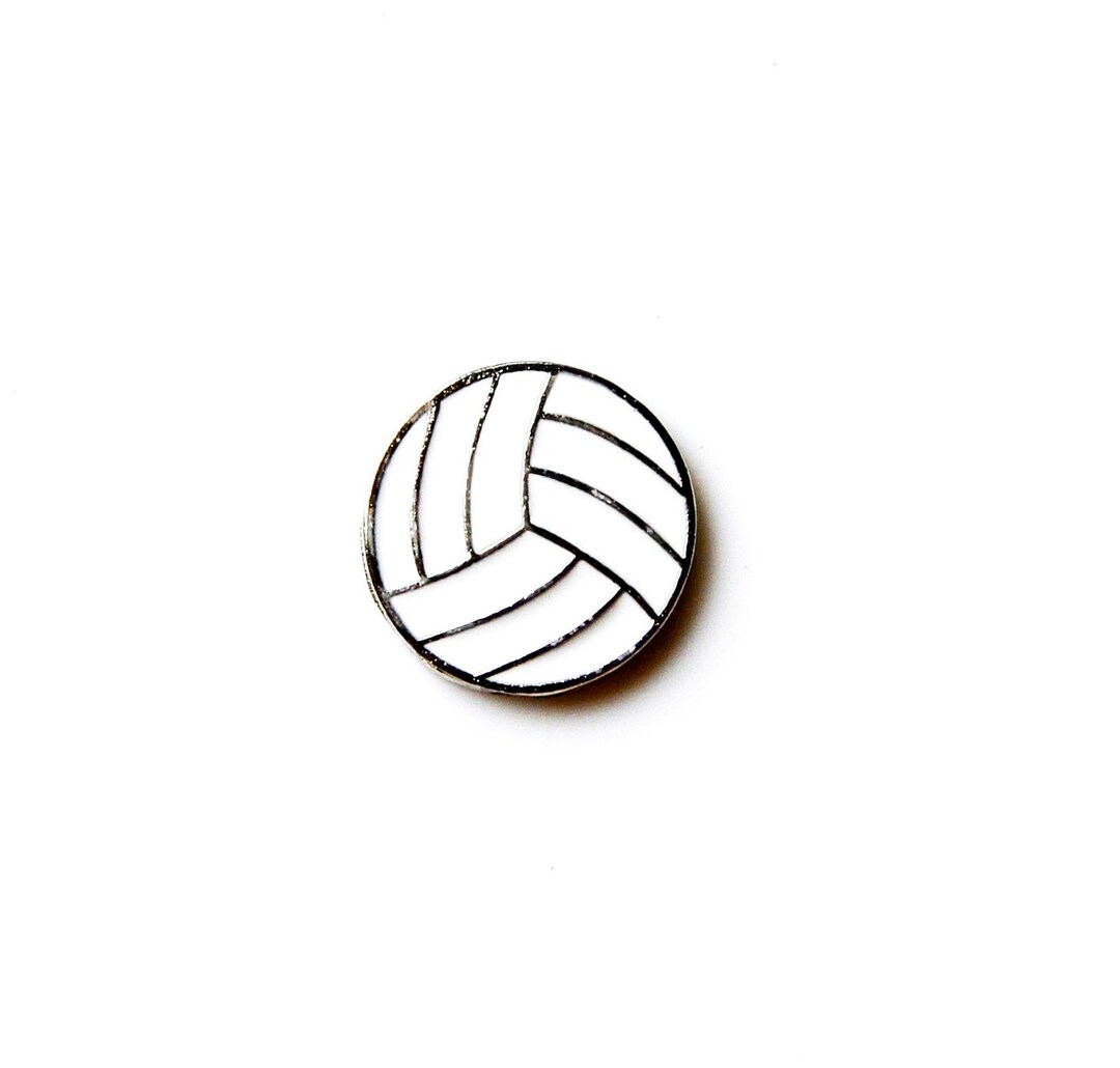 Volleyball Lapel Pin Express Yourself Etsy