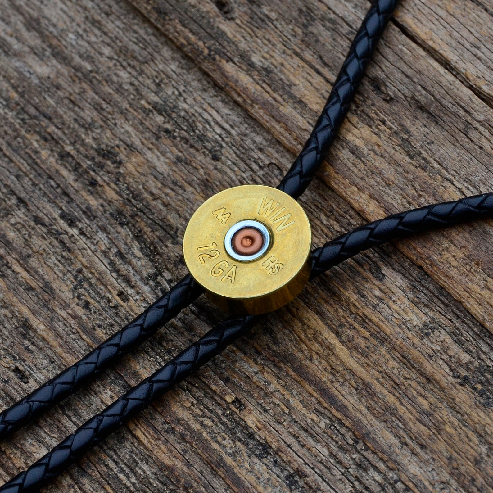 Genuine Winchester Shotgun Shell Cap Bolo Tie Customizable Etsy