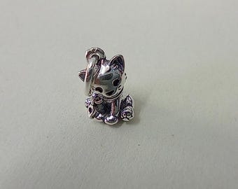 pandora sweet cat pendant charm s925 ale