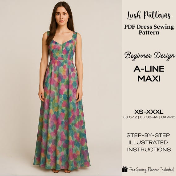 a line dress pattern sewing The A-Line Dress Sewing Pattern