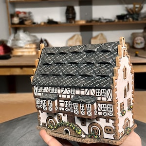 Handgjort keramiskt hus – Värmeljushållare Aromaoljediffusor