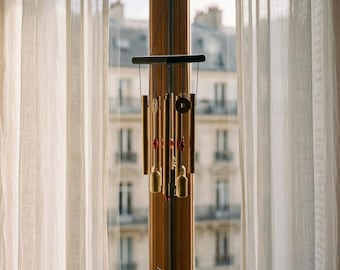 Large Bells Wind Chime – Chapel-Style Outdoor Decor for Home, Garden, and Gifts