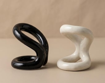 Ceramic Toothbrush Holder Set Family Bathroom Organizer Storage