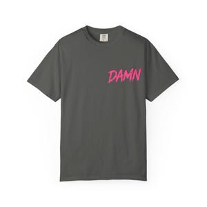 Damn Wasteland Nomad Riding Supra Truck T-shirt | Post-Apocalyptic Truck Art image 9