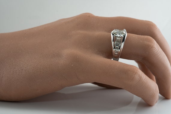 Diamond Ring, 14K Gold Band, Wedding Engagement - image 9