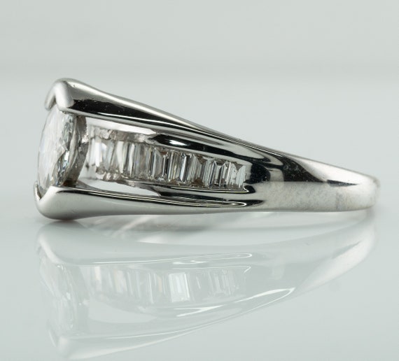 Diamond Ring, 14K Gold Band, Wedding Engagement - image 5