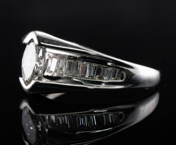 Diamond Ring, 14K Gold Band, Wedding Engagement - image 10