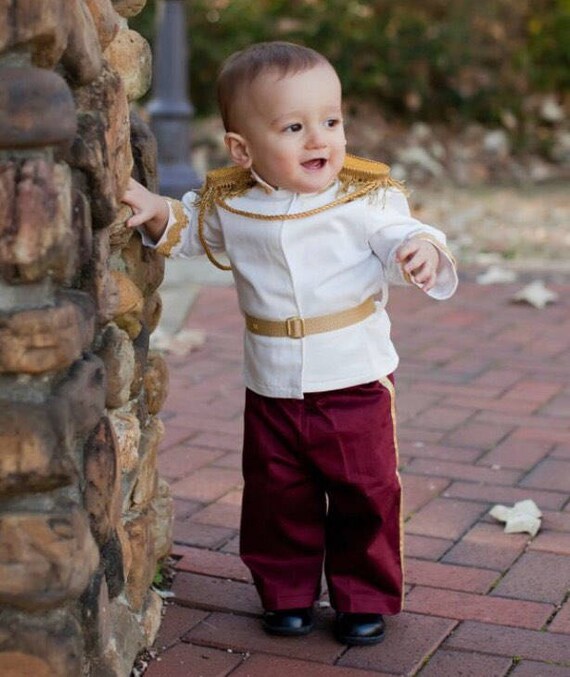 Prince Charming Costume Jacket, Pants, Belt and Epaulettes 12 Month to 3T -  Etsy