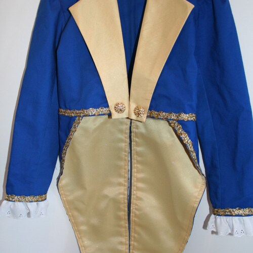 Beast Costume Adult Tailcoat Jacket - Adult Sizes X-Small to Large - Birthday, Halloween, Beauty and the Beast Inspired, Prince Costume shops