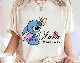 Lilo i Stich Ohana znaczy rodzina png, Stitch tańczący na Hawajach png, Disney Aloha Gift png, Disney Girl Trip png, Stitch Pudge png