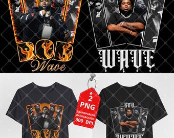 Rod Wave PNG: Don't Look Down Tour 2026  (Digital Download)