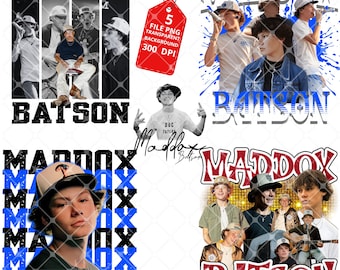 Maddox Batson PNG File: Live Worldwide 2026, T-Shirt Print Ready (Digital Download)