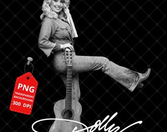 Dolly Parton PNG: Country Music Icon, Western Style & Classic Quote Designs (Digital Download)