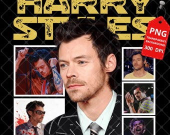 Harry Styles Tour PNG Design, Concert T-Shirt Graphic (Digital Download)