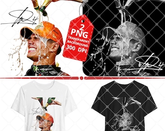 Lando Norris PNG: Racing Digital Image (Digital Download)